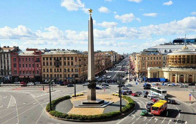 Площадь Восстания, Санкт-Петербург. Где на карте, фото, история