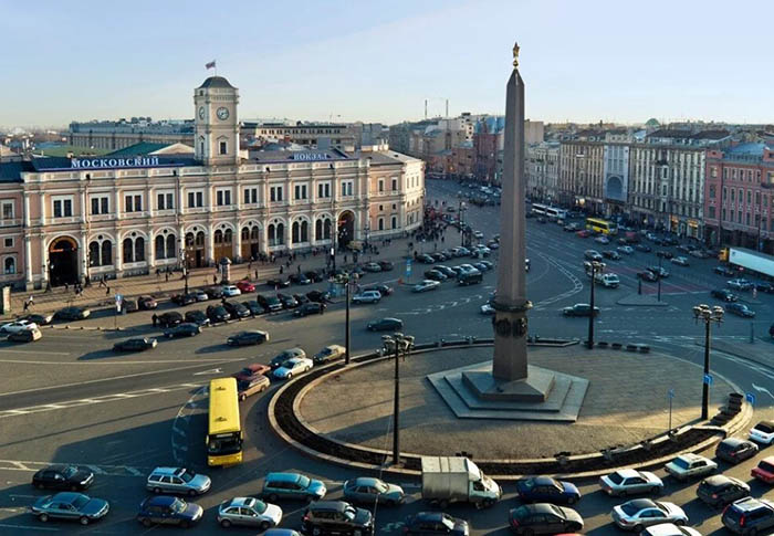 Площадь Восстания, Санкт-Петербург. Где на карте, фото, история