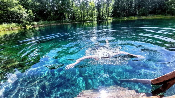 Голубое озеро (Голубые озёра) в Казани, Татарстан. Фото, как добраться