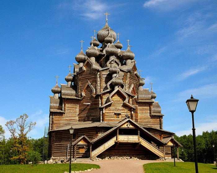 Церкви без единого гвоздя. Кижи, Торжок, Новокузнецк, Боровск, в Карелии и другие