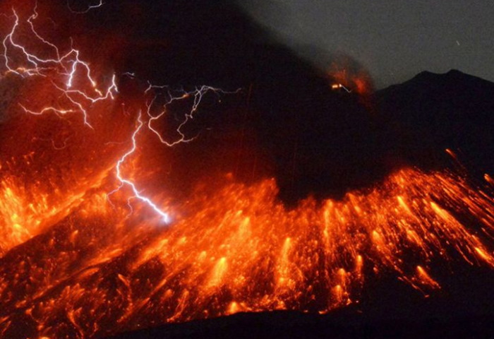 Сакурадзима (вулкан Sakurajima), Япония. Извержения, фото, где на карте