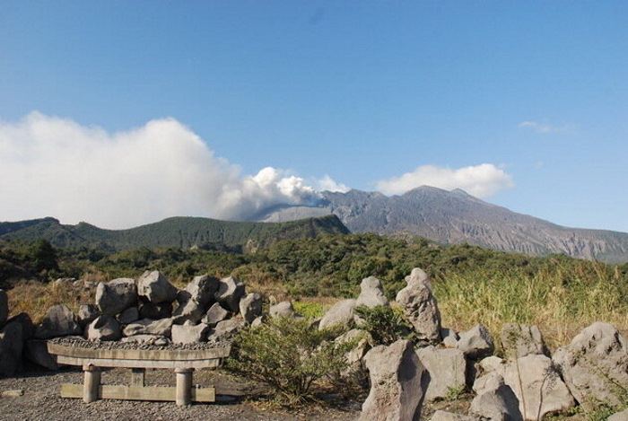 Сакурадзима (вулкан Sakurajima), Япония. Извержения, фото, где на карте