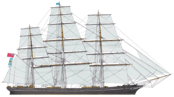 Катти Сарк (Cutty Sark) клипер. Фото, история корабля, модели