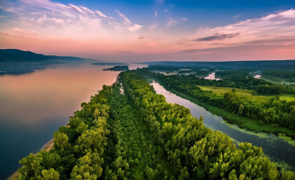 Река Волга. Фото и красивые картинки для детей