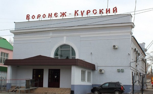 Воронеж курский карта