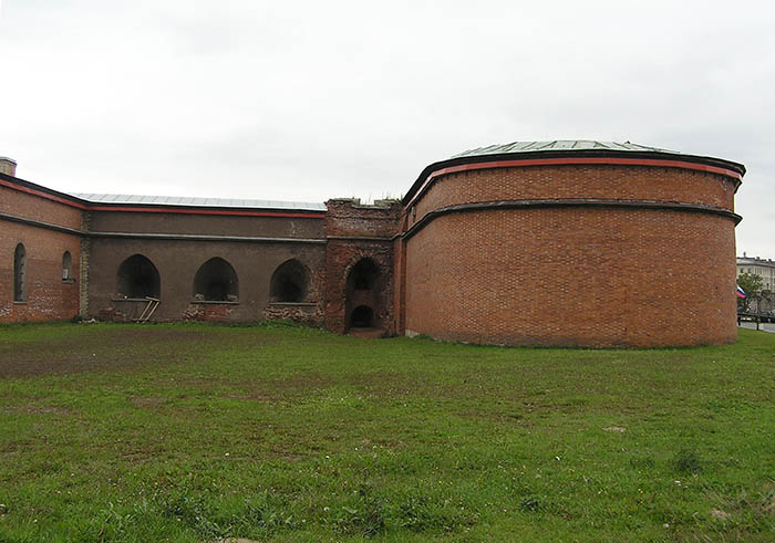 Бастионы (казематы) Петропавловской крепости. Названия, схема