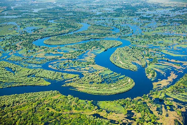 Припять река на карте Беларуси, Украины. Куда впадает, где находится, фото