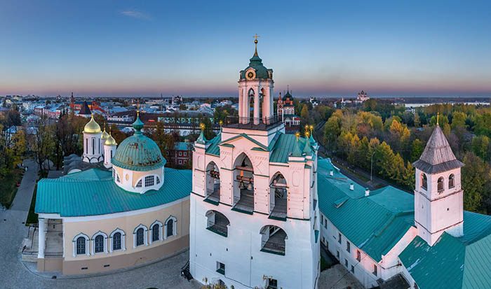 Спасо-Преображенский монастырь (Спасо-Ярославский), Ярославль. История