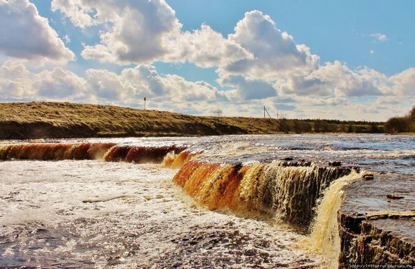 Тосненский водопад в ленинградской области фото