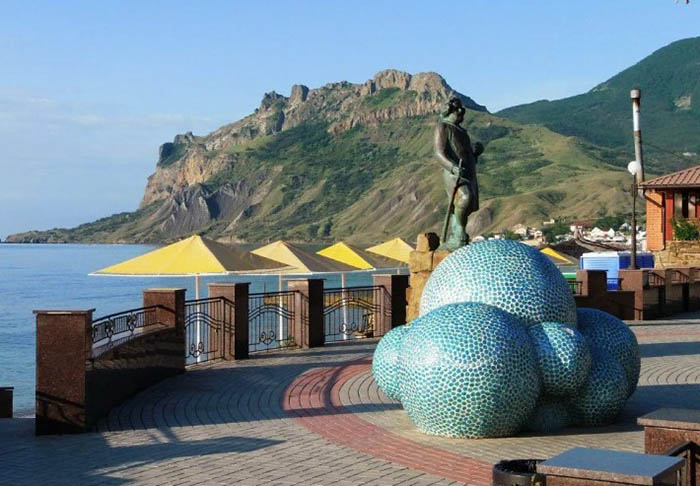 Карадаг на карте Крыма. Фото, где находится, экскурсии