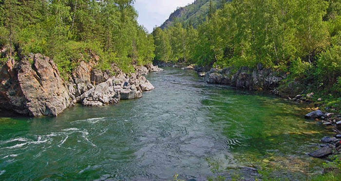 Реки Алтая. Список, названия на карте, фото