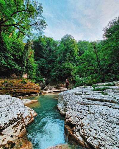 Водопад Пасть дракона и пещера Глубокий Яр, Сочи, Адлер. Фото