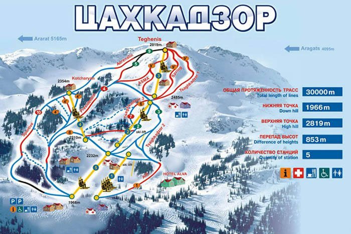 Цахкадзор, Армения. Фото, отели, достопримечательности