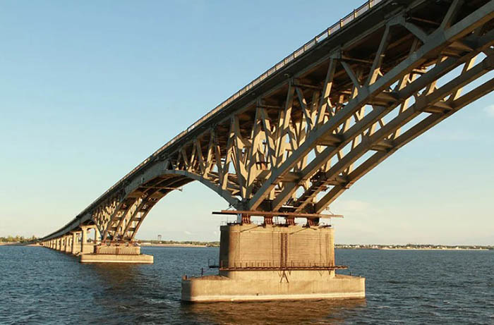 Мост Саратов-Энгельс. Фото, протяженность, высота над водой