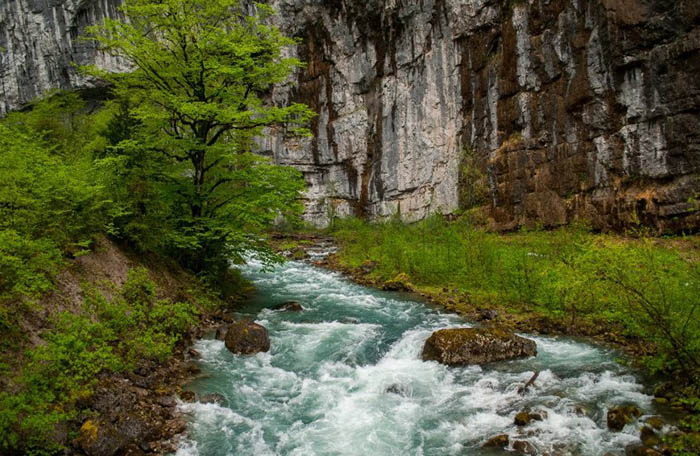 Юпшарский каньон (Каменный мешок) Абхазия. Фото