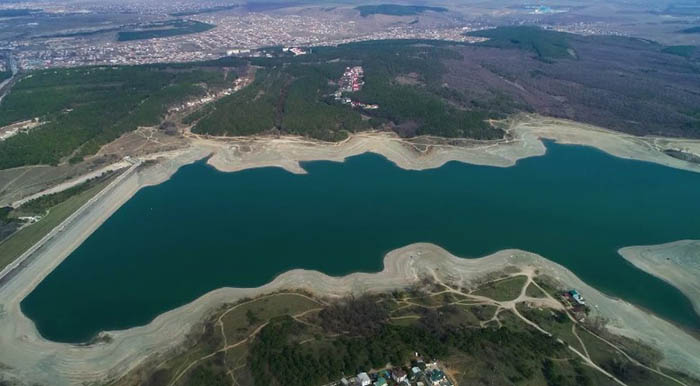 Салгир река, Крым, Симферополь. Куда впадает, исток