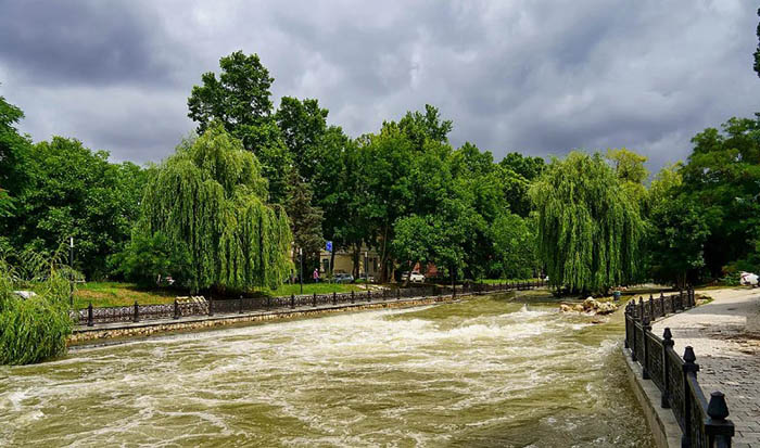 Салгир река, Крым, Симферополь. Куда впадает, исток