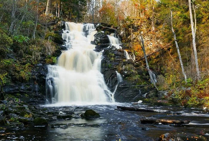 Водопады Карелии. Где на карте, фото, описание