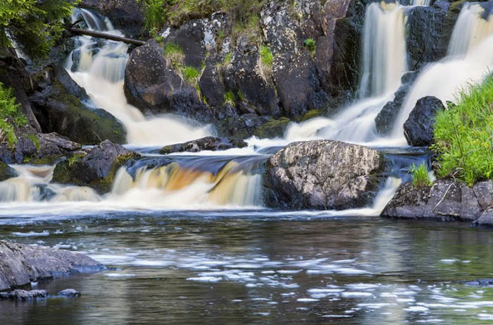 Водопады Карелии. Где на карте, фото, описание