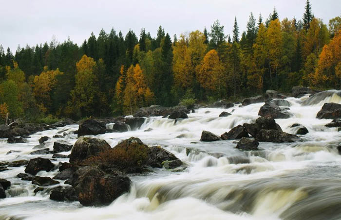 Водопады Карелии. Где на карте, фото, описание