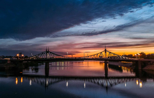 Староволжский мост, Тверь. Фото, история