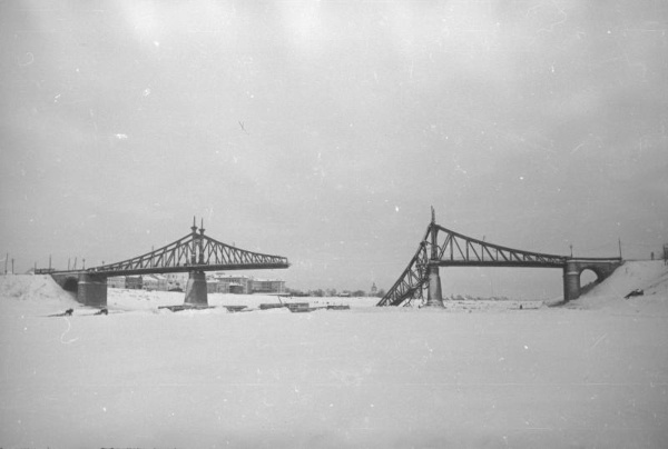 Староволжский мост, Тверь. Фото, история